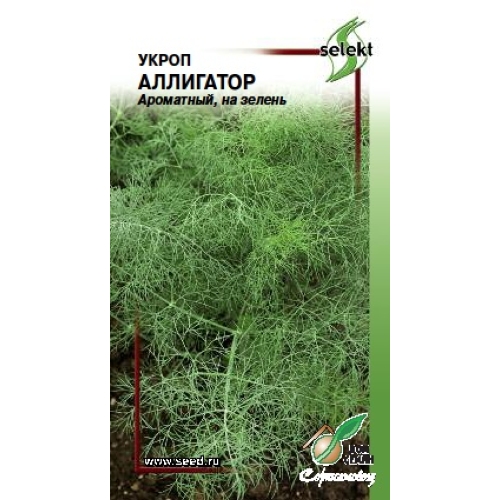 Семена Укроп Аллигатор, 820шт., Дом Семян С-П