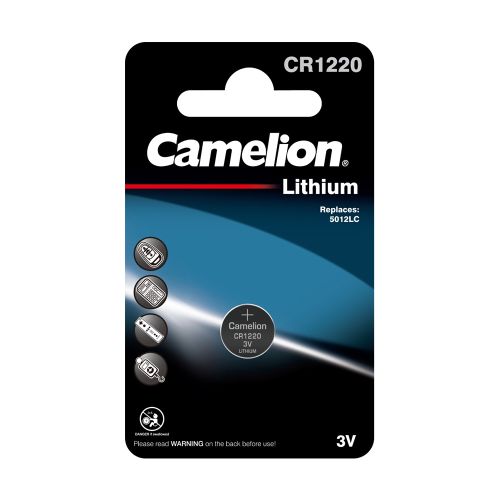 Батарейка таблетка CR1220 3v Camelion D-12.0 H-2.0 