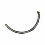 Шланг для душа силикон 1,5м имп./имп. MELODIA ANTI-TWIST MKP34436BLwt белый