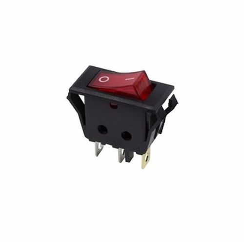 Выключатель клавишный с подсветкой 250V 15А (3с) ON-OFF (RWB-413, SC-788) 36-2225