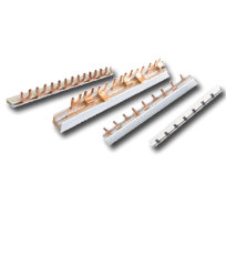 Шина соединительная 1P 100A PIN на 54 мод., 1 метр (штырь)