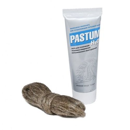 Набор монтажный PASTUM H2O №2 (паста 70 гр + лен 45 гр)