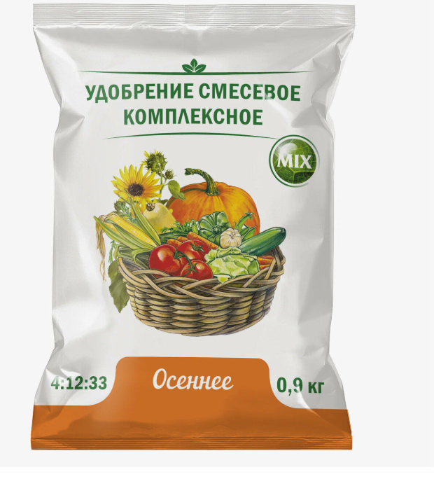 Удобрение ОМУ Осеннее Экопром 0,9кг