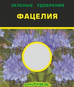 Семена Фацелия белая 0,5кг (сидерат) Пермагробизнес