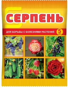 Средство защита от болезней (мучнистой росы) Серпень 5мл