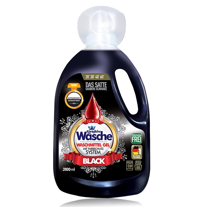 Средство для стирки гель Konigliche Wasche BLACK 3.2л