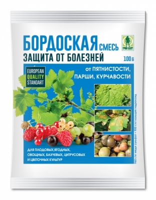 Средство защита от болезней Бордоская смесь 100гр Green belt