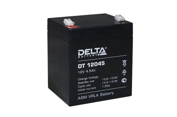 Аккумулятор  АКБ  DELTA DT12045 12v 4,5Ач