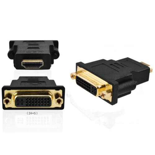Переходник HDMI штекер- DVI-I (24+5) гнездо 