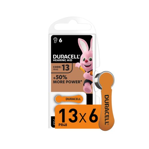 Батарейка таблетка (D- 7,9 H-5,4) ZA13 DURACELL 1.45v для слухового аппарата