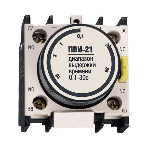 Приставка пневматическая ИЭК ПВИ21 задержка на выключатель 0,1-30сек. 1з+1р