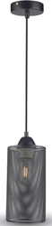 Светильник V-TAC SKU-3828 VT-7132 подвесной, абажур металл, Е27, мелкая сетка, черный