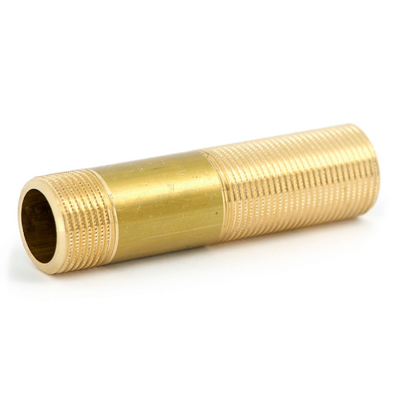 Сгон удлиненный латунь 1/2" (15 мм) L= 150 мм 