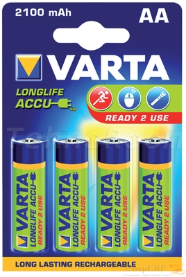 Аккумулятор Varta 2100mAh Ni-Mh HR6