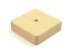 Коробка распределительная ОУ 100х100х30мм сосна с текстурой дерева