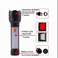 Фонарь светодиодный NICEDEVICE ND-0900 4*АА