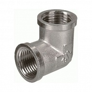 Угольник никель  3/4"(20мм) внутр-внутр