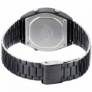 Часы наручные электронные CASIO 593 хром темный