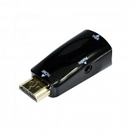 Адаптер HDMI in - out VGA +Audio C118