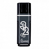 Флешка USB 2.0  32 Gb SmartBuy Glossy Black