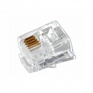 Джек (коннектор) TF RJ-12 (6р4с)