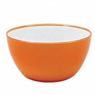 Салатник пластик круглый 2,6л Аква оранжевый