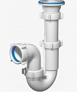 Сифон Ани 1 1/2"*40 прямоточный D0100