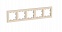 Рамка 5-ная бежевый AtlasDesign Schneider Electric ATN000205