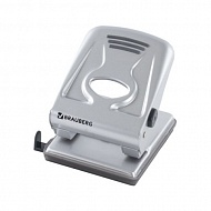 Дырокол металлический до 40 листов BRAUBERG "Metallic" 224342