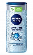 Средство Гель для душа Nivea Заряд чистоты 250мл