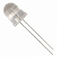 Светодиод 10мм 12V (синий) 