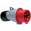 Силовая вилка ABB 416-P6 3Р+РЕ+N 16А IP44