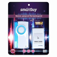 Звонок беспроводной SmartBuy с цифр. код., подсветкой, рег-кой громкости звука