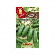 Семена Огурец Сытый папа F1, 10шт., Аэлита