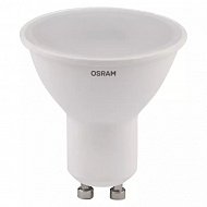 Лампа светодиодная GU10 220В 10 Вт 4000K холодная, матовая OSRAM 807