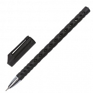 Ручка шариковая чёрная 0,35mm масляная BRAUBERG "Orient" 143000