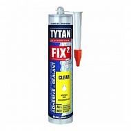 Клей-герметик TYTAN Professional Fix² прозрачный 290 мл (картридж)