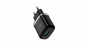 Зарядное устройство сетевое USB 1 порт 220V 3,0А Borofone A36A