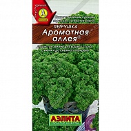 Семена Петрушка Кудрявая Ароматная аллея, 2г., Аэлита