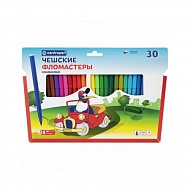 Фломастер 30 ЦВЕТОВ CENTROPEN "Пингвины" 7790