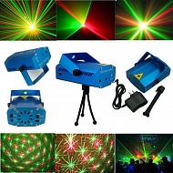 Лазерный проектор вращающийся "DISCO LASER"