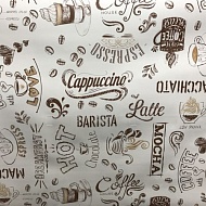 Клеенка столовая на нетканой основе DEKORAMA BARISTA