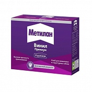 Клей обойный Метилан Винил Премиум 200г 8 рулонов