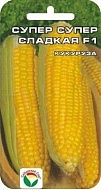 Семена Кукуруза Супер супер сладкая, 6шт., Сибирский Сад