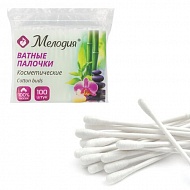 Ватные палочки 100 шт. МЕЛОДИЯ 128854