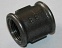 Муфта черная    3/4"(20) внутр-внутр