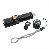 Фонарь светодиодный аккумуляторный 1LED BL-616