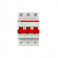 Рубильник ABB 3пол. SD203/40 рычаг крас.
